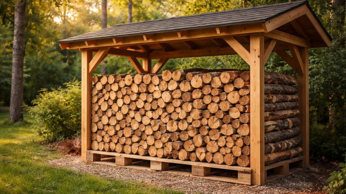 Comment stocker votre bois de chauffage de manière efficace