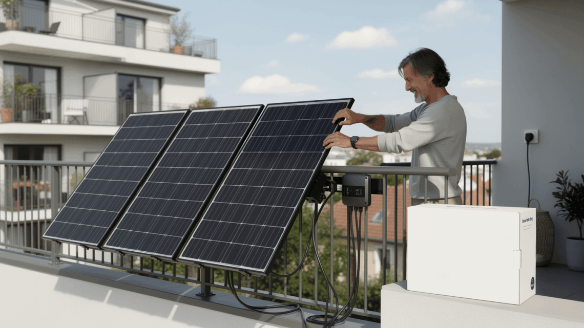 Faire sa déclaration Enedis pour l&rsquo;installation de panneaux solaires plug and play 3 kW
