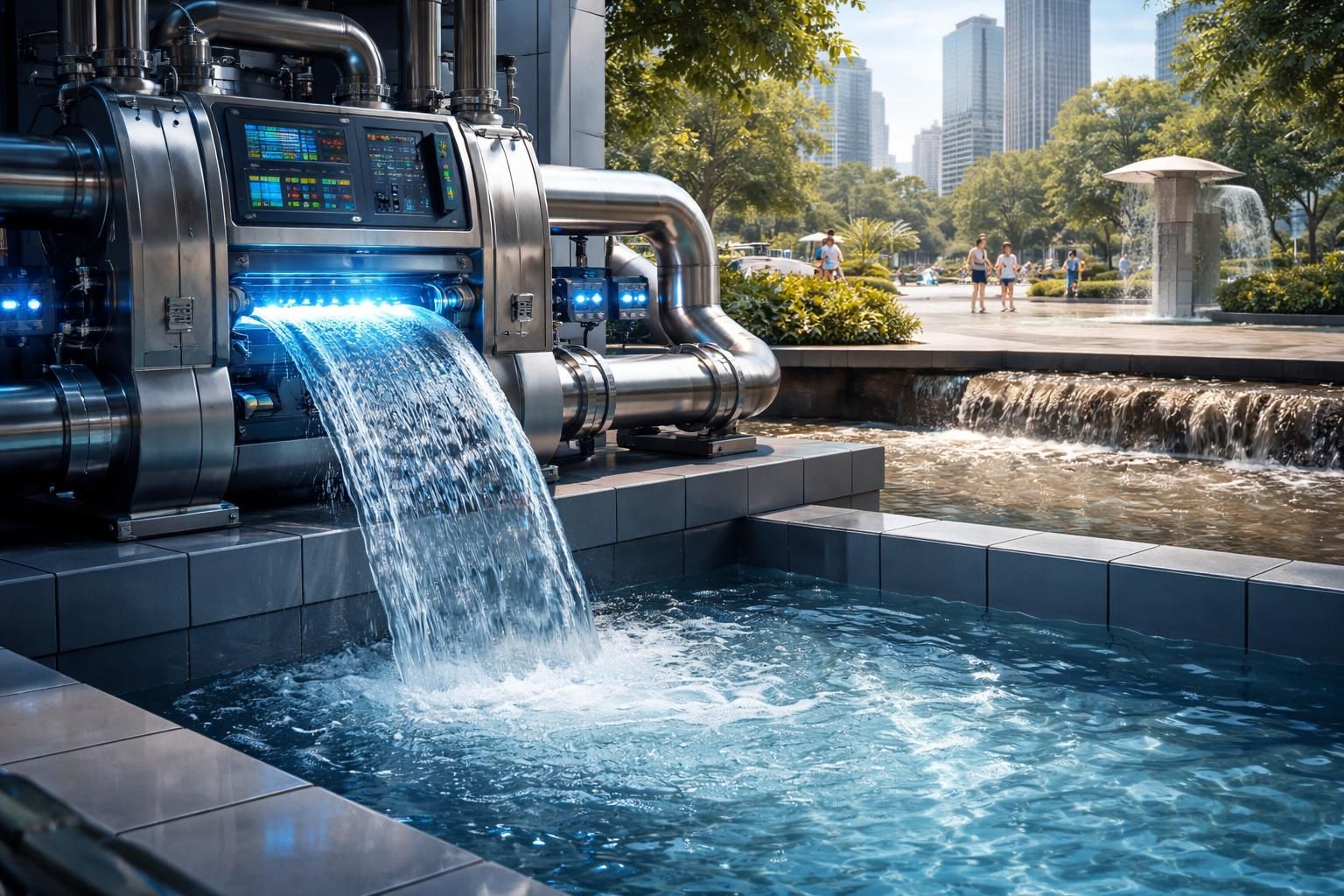 découvrez comment le fluvore convertisseur révolutionne le traitement de l'eau potable en améliorant sa qualité dans nos villes pour un approvisionnement plus sûr et plus sain.