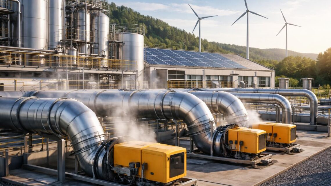 Le chauffage industriel gaz soufflant face aux enjeux environnementaux modernes