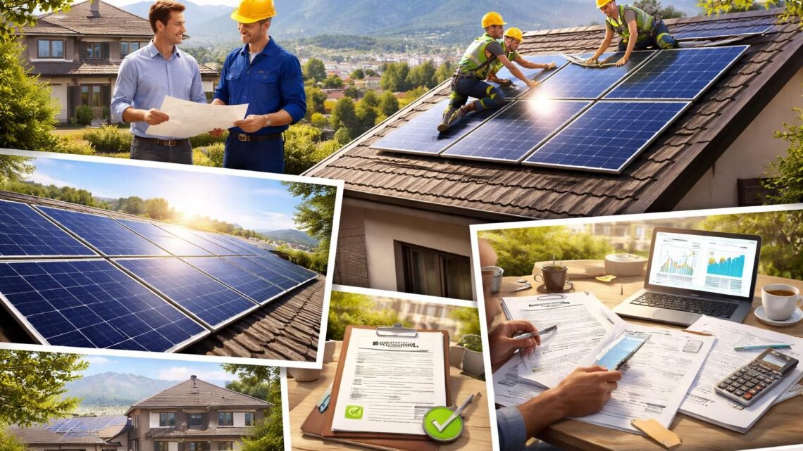 Les étapes clés pour travailler avec un installateur de panneaux solaires à Chambéry