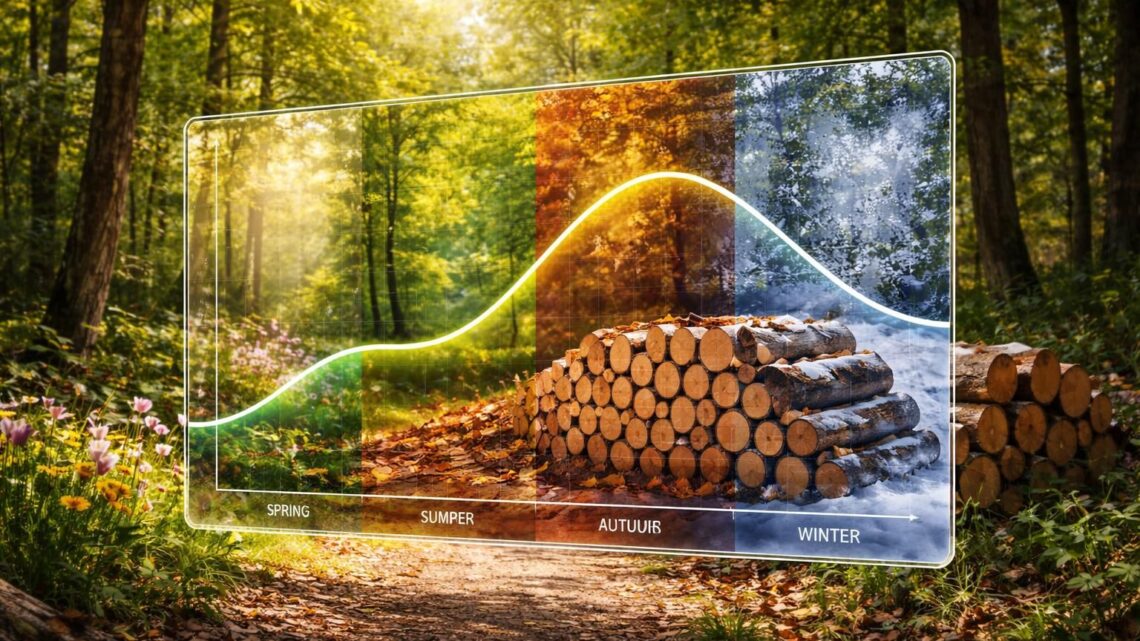 Les variations du prix d&rsquo;un stère de bois en 30 cm selon la saison