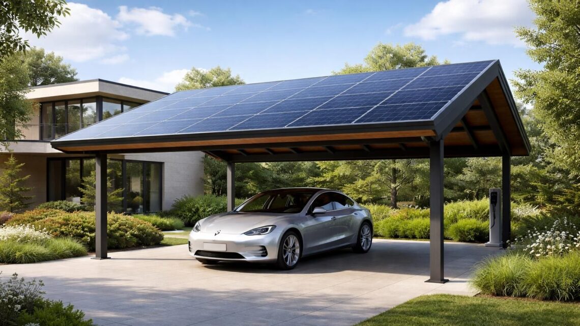 Carport solaire gratuit : tout ce que vous devez savoir avant de faire votre demande