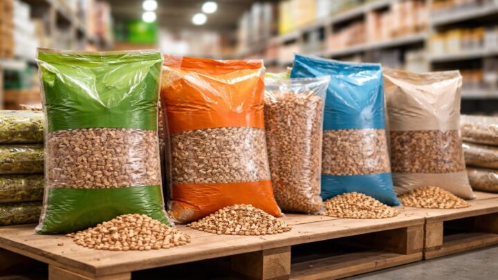 Découvrez les différentes variétés de granulés de bois de Leroy Merlin sur le marché