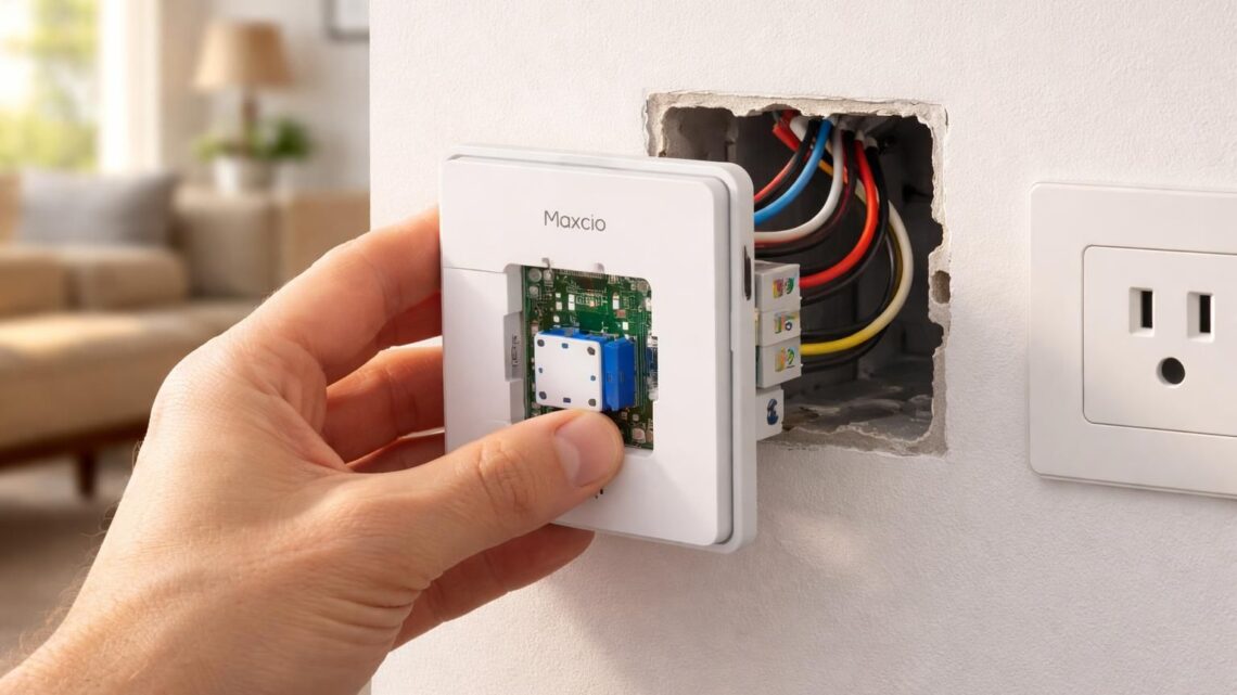 Guide pour installer un interrupteur Maxcio hors ligne dans votre foyer