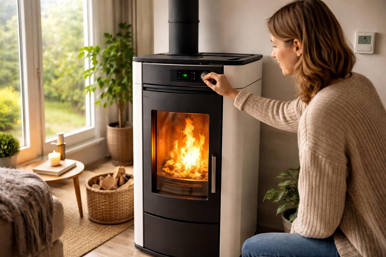 découvrez comment optimiser l'efficacité énergétique de votre poêle à granulés en ajustant précisément le débit d'air pour un chauffage performant et économique.