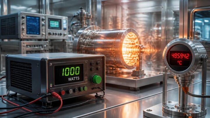 Évaluer l&rsquo;efficacité énergétique en utilisant 1000 watts en A485 A942 degrés Celsius