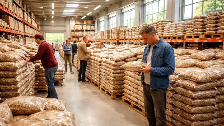 Où trouver les meilleures offres de granulés de bois chez Brico Dépôt ?