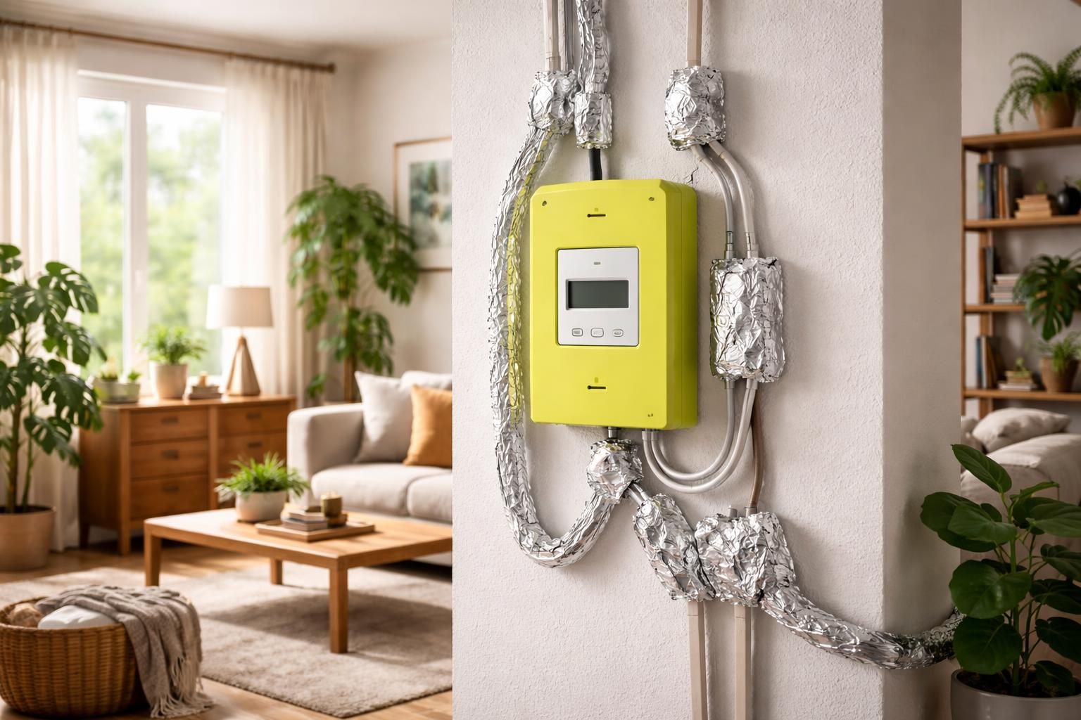 protégez votre maison en utilisant le compteur linky et du papier aluminium pour diminuer l'exposition aux ondes électromagnétiques et assurer un environnement plus sûr.